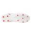 Mens Tocco V Pro Leather Firm Ground Football Boots White Silver Equestrian Red Umbro-3