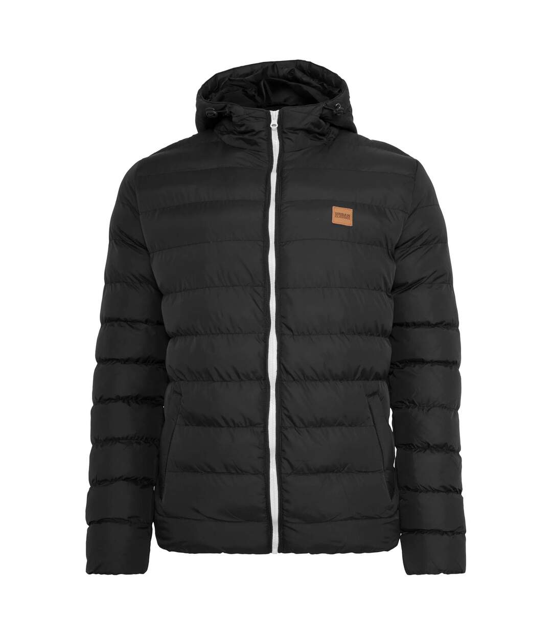 Doudoune Matelassée Basic Homme Blanc Noir Urban Classics-1