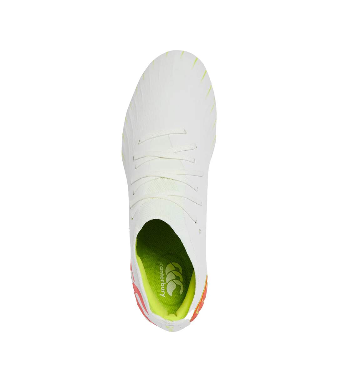 Unisex Adult Speed Falcon Elite Soft Ground Rugby Boots Snow White Canterbury-3
