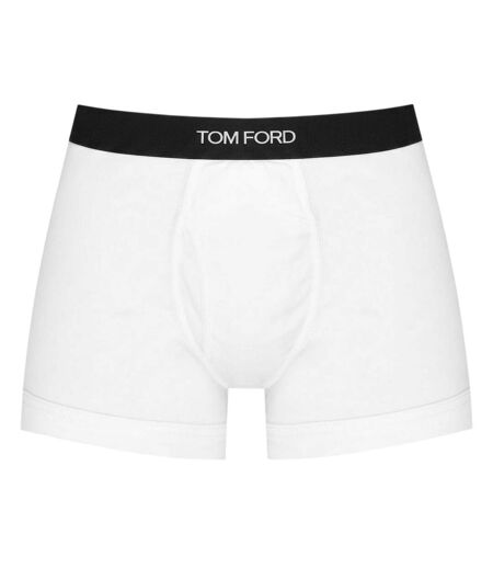 Lot De 2  Boxers Motif/style Logo Homme Blanc Tom Ford