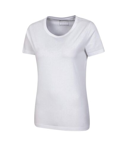 T-shirt basic femme blanc Mountain Warehouse