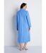 Peignoir robe de chambre brodé en Courtelle-2