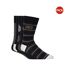 Chaussettes regaline homme noir Crosshatch-1