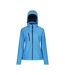 Regatta Womens/Ladies Venturer Hooded Soft Shell Jacket (French Blue/Navy) - UTPC4255