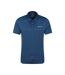 Mens deuce isocool polo shirt active red Mountain Warehouse-1
