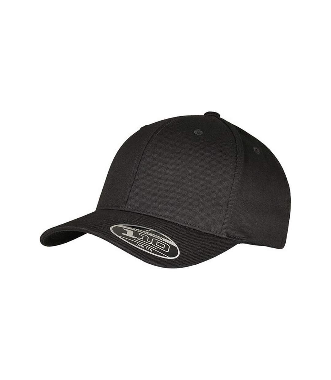 Casquette woolly combed adulte noir/noir Flexfit-1