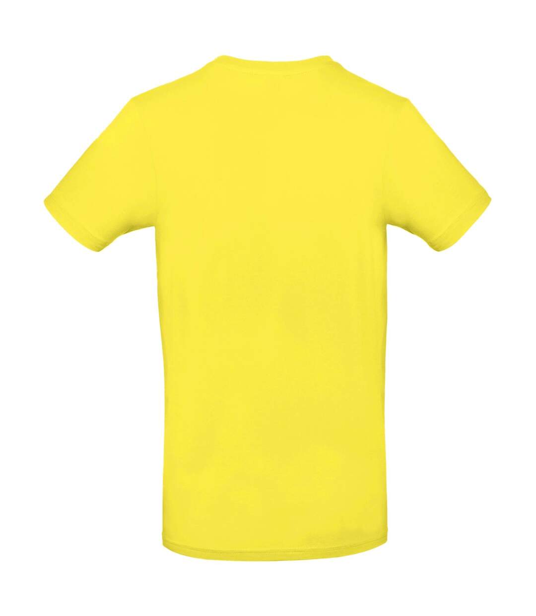 Tee-shirt B&c Mens #e190 Jaune Vif B And C-2