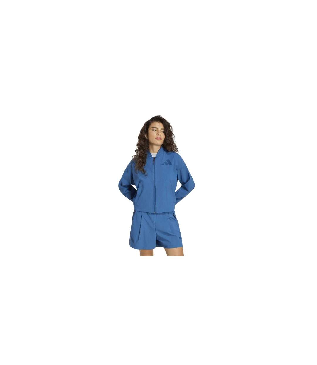 Blouson Aviateur Z.n.e. Femme Vieux Rose Pâle Adidas-1