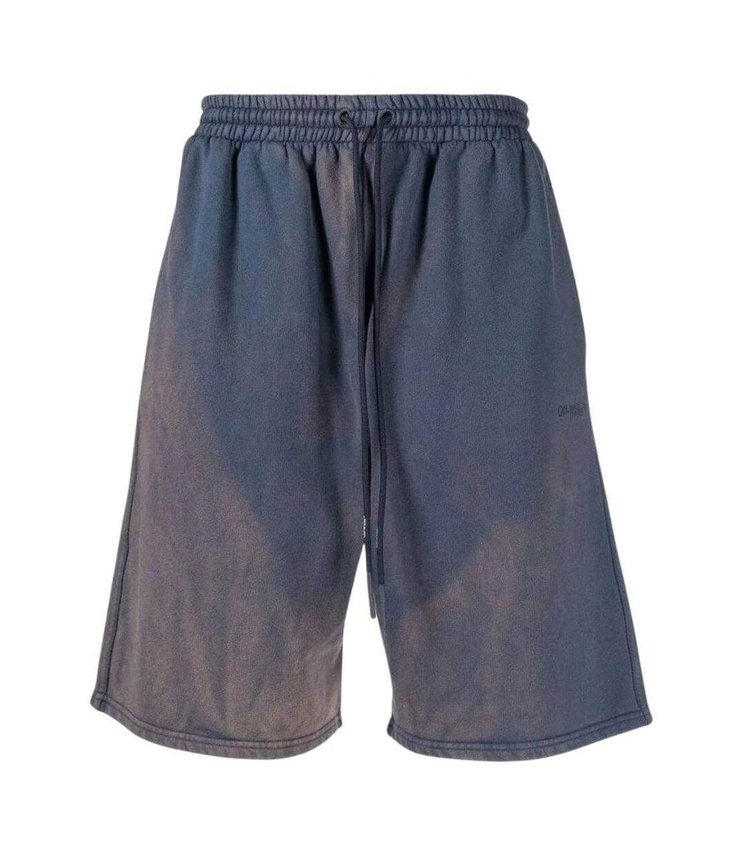 Short De Jogging Motif/style Rétro Diag Tab Skate Homme Bleu Marine Off-White-2