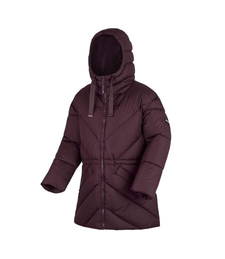 Doudoune Matelassée Motif/style Matelassé Rusey Femme Figue Regatta
