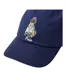 Casquette De Baseball Motif/style Chien Bleu Marine Ralph Lauren-3