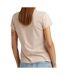 T-shirt beige femme g-star raw front seam-2