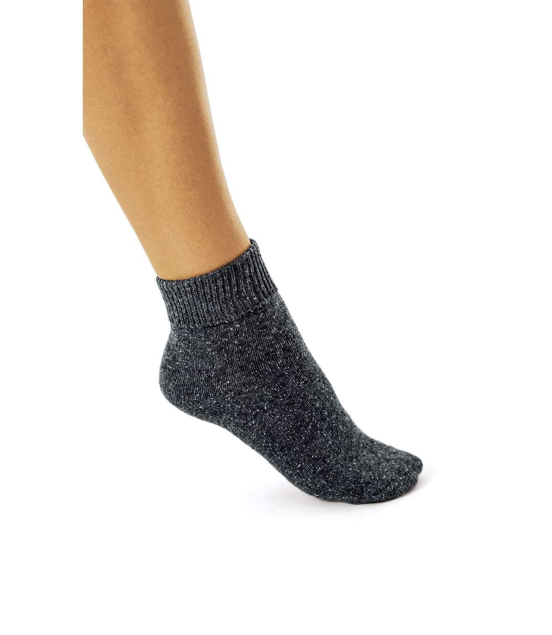 Chaussettes chaudes avec laine et soie-1