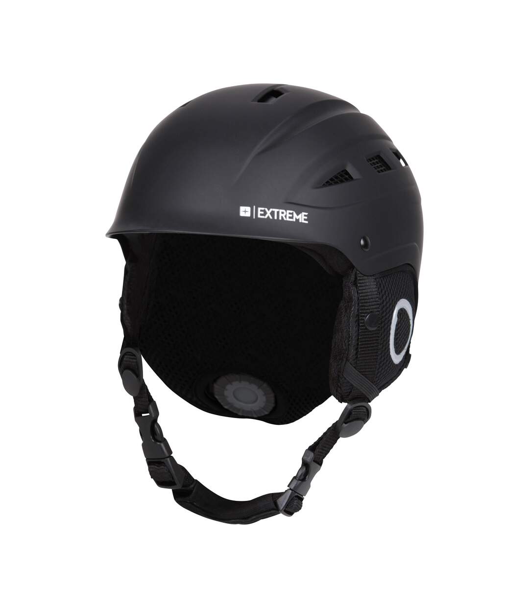 Casque De Ski Pinnacle Adulte Xs Noir Vif Mountain Warehouse-1