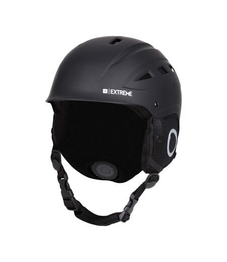 Casque De Ski Pinnacle Adulte Xs Noir Vif Mountain Warehouse