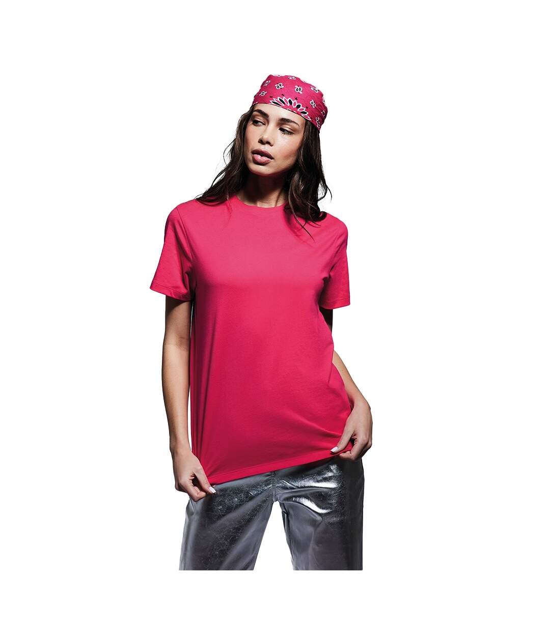 T-shirt adulte rose vif Anthem