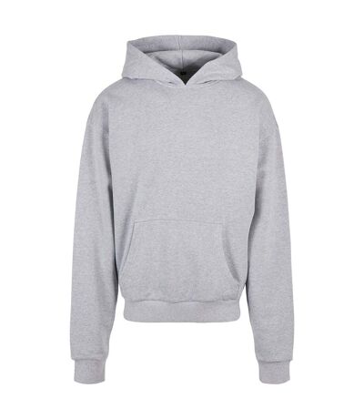 Build Your Brand Mens Ultra Heavyweight Hoodie (Gray)