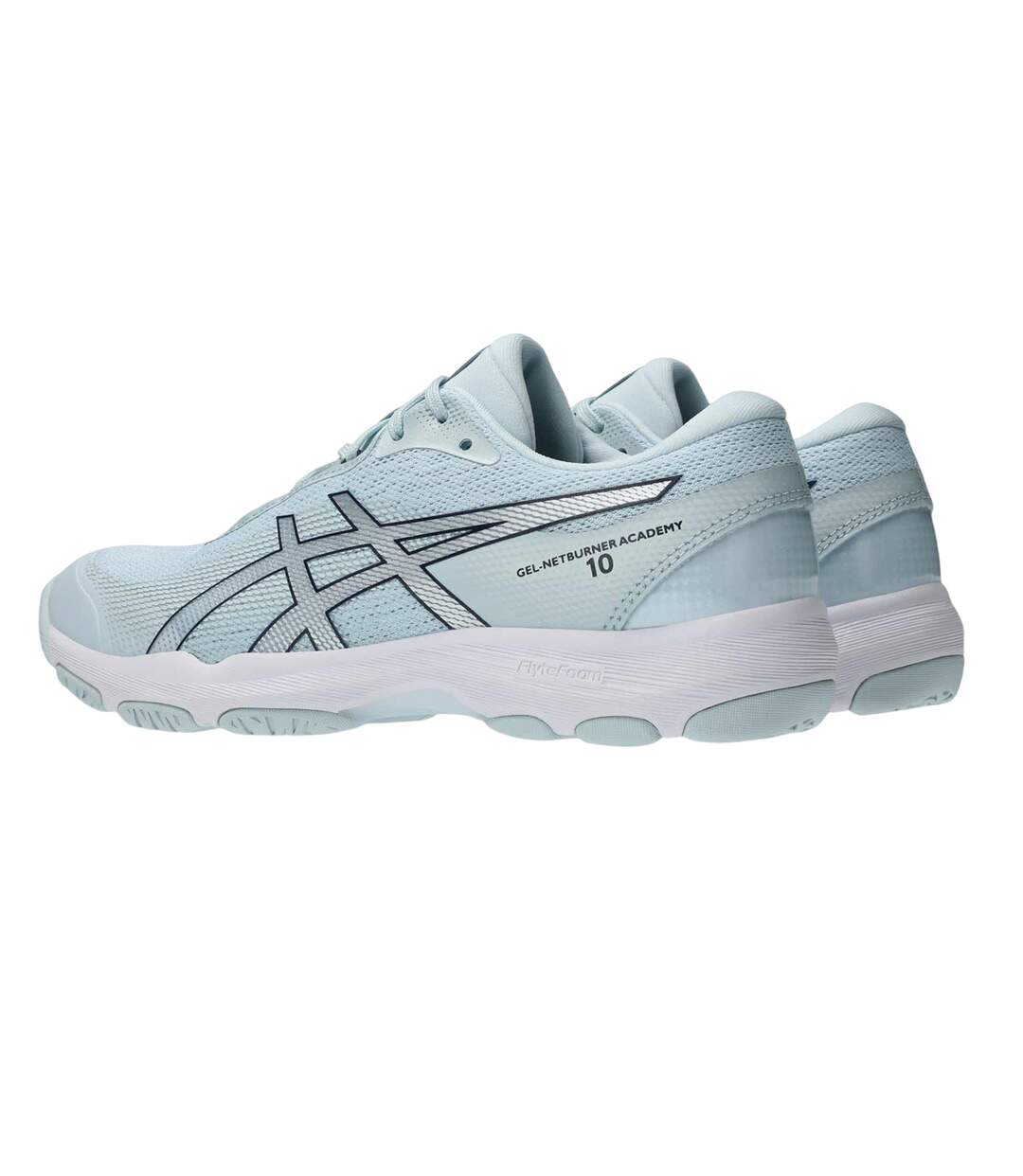 Chaussures Netburner Academy Femme Bleu Ciel Bleu Nuit Asics-2