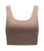 Brassière De Sport Cintrée Et Unie Refresh Femme Marron Clair Dare 2B-2