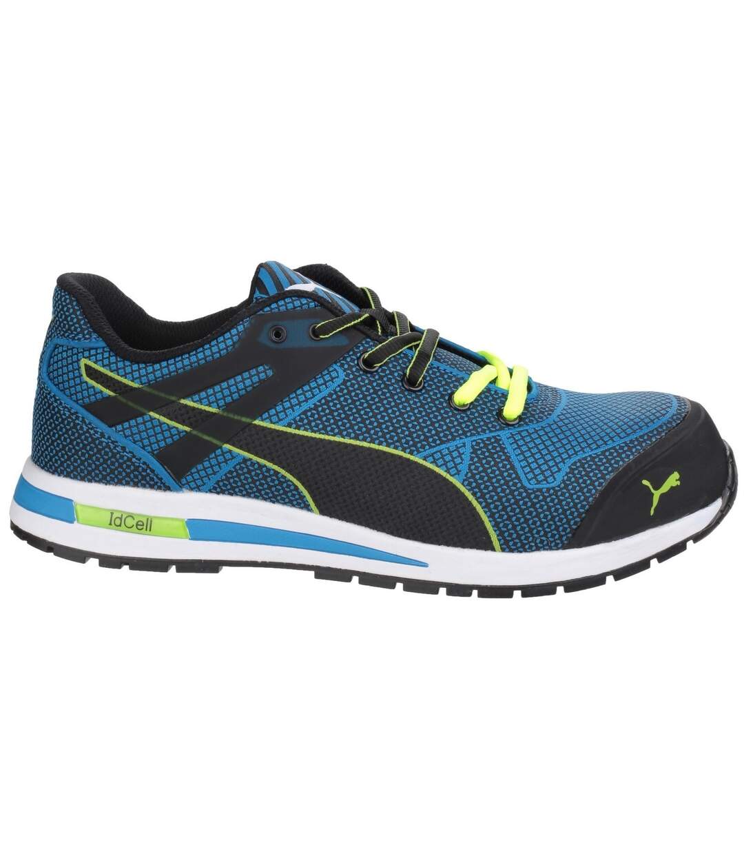 Unisex Blaze Knit Low Lace Up Safety Shoes Blue Puma Safety-3