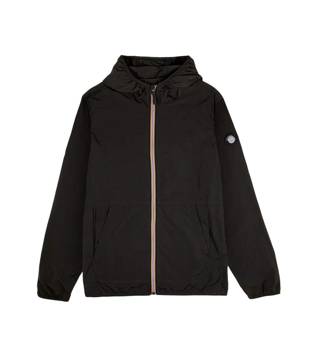 Veste coupe-vent noirhomme teddy smith horten - l-1