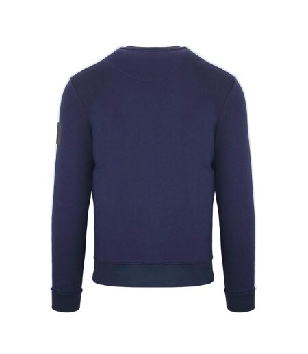 Sweat Motif/style Écusson Homme Bleu Marine Aquascutum