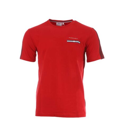 T-shirt Rouge Homme Hungaria Talang