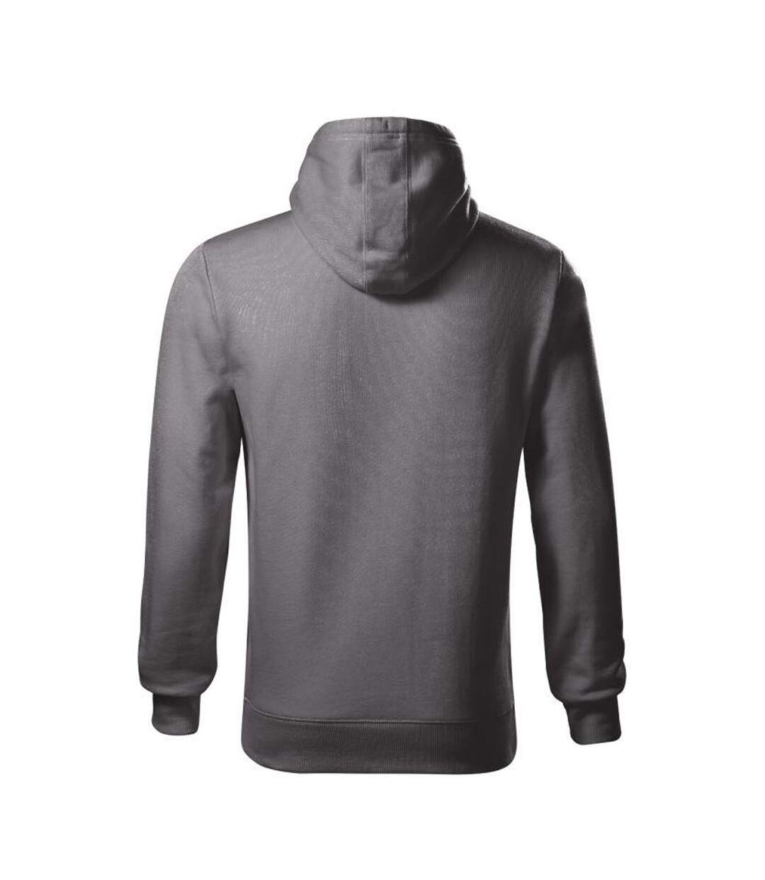 Sweat À Capuche Cape Free Homme Gris Foncé Malfini-2