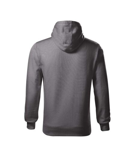 Sweat À Capuche Cape Free Homme Gris Foncé Malfini