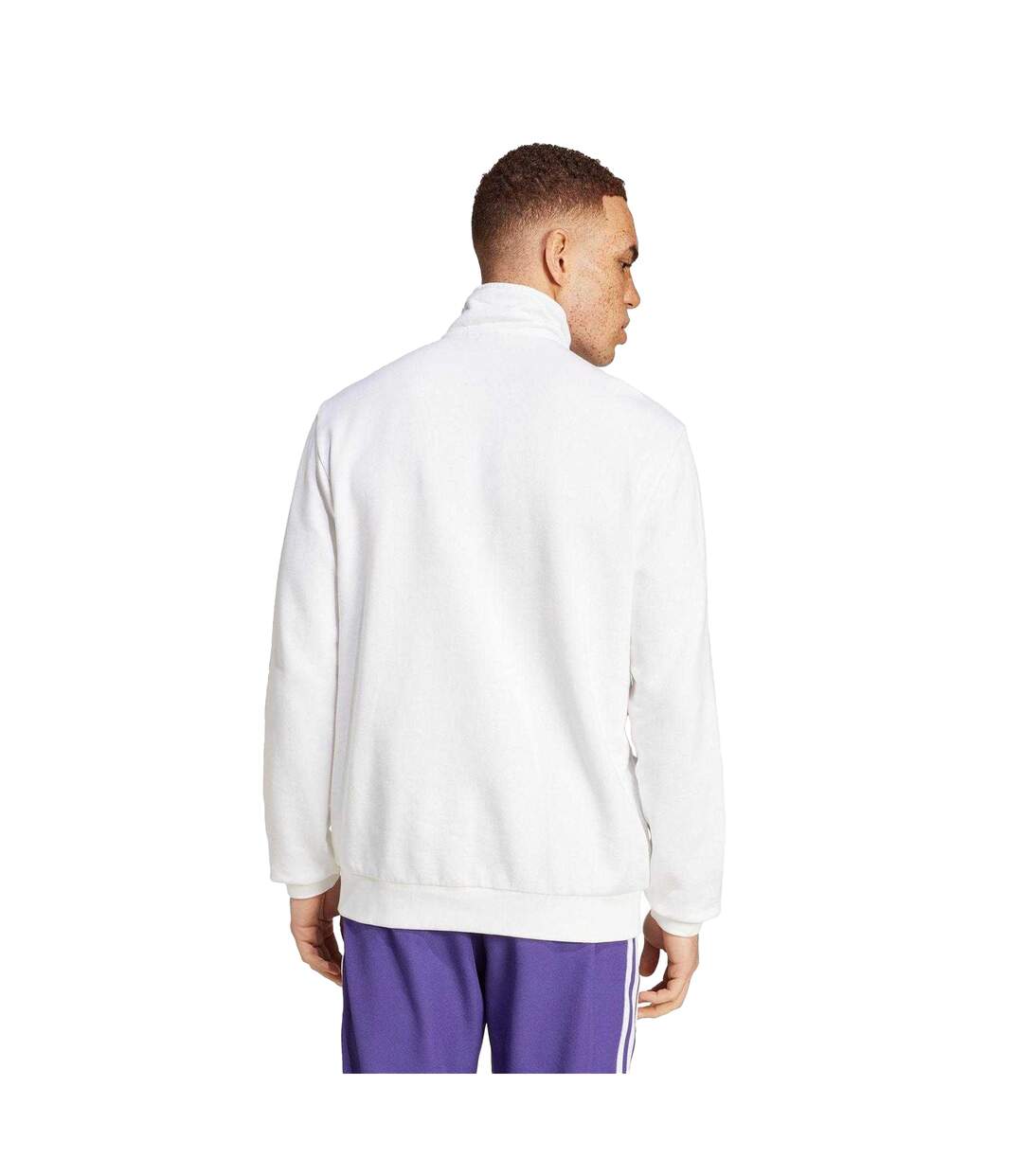 Sweat Real Homme Blanc Adidas-2