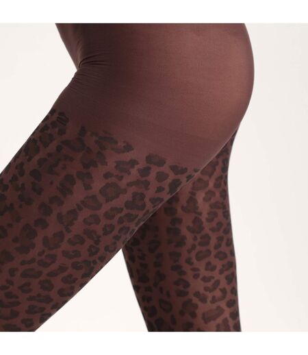 Collant motif animalier Style