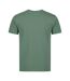 Unisex Adult Alchemy Devil Goat Cotton T-shirt Military Green Amplified-2
