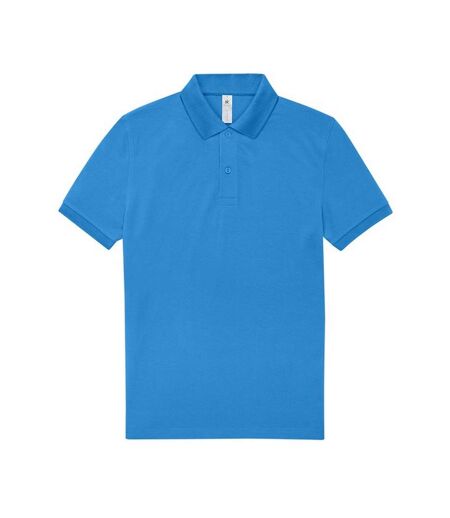 Mens My Polo Shirt Lake Blue B&C