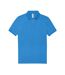 Mens My Polo Shirt Lake Blue B&C-1