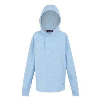 Sweat à capuche mayse femme bleu chambray chiné Regatta