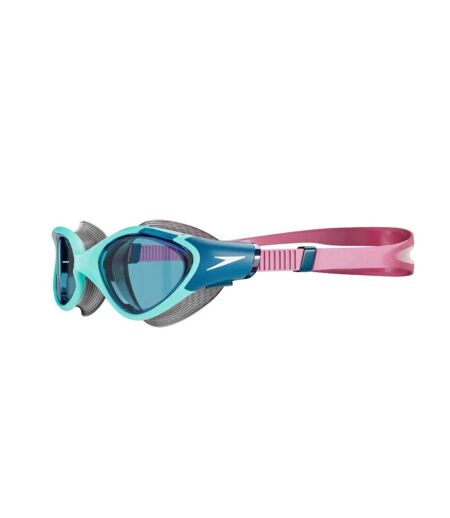 Womens/ladies Biofuse 2.0 Swimming Goggles Blue Pink Speedo