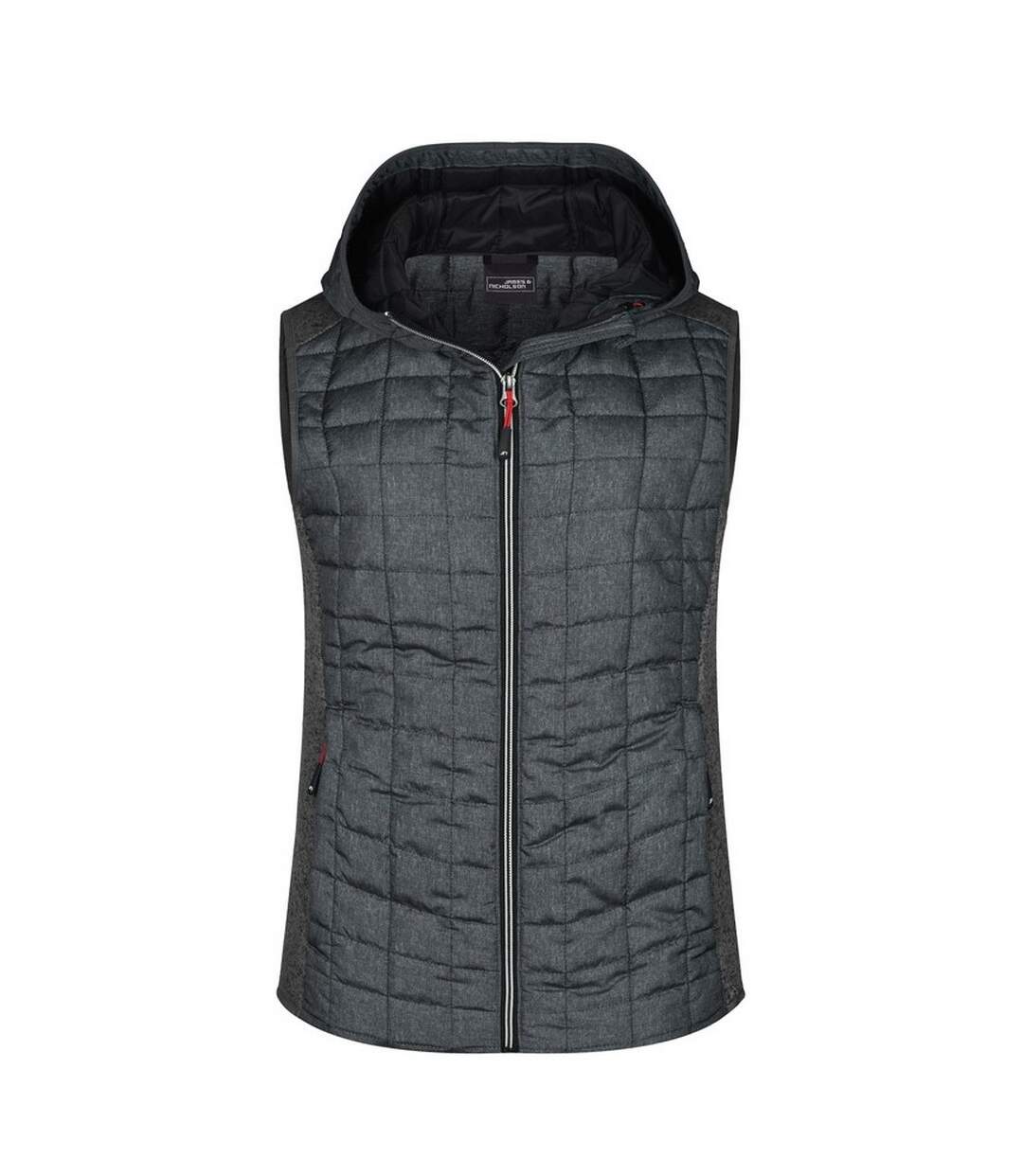Veste Hybride Femme Gris Anthracite James And Nicholson-1