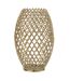 Vase Déco en Métal Night 39cm Doré-1