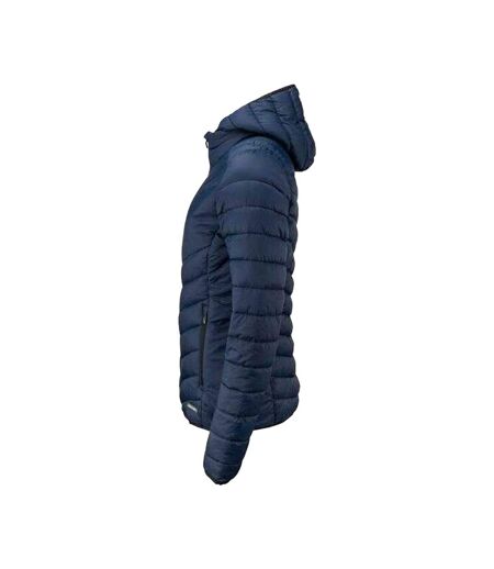 Womens/ladies Mount Adams Padded Jacket Dark Navy Cutter & Buck