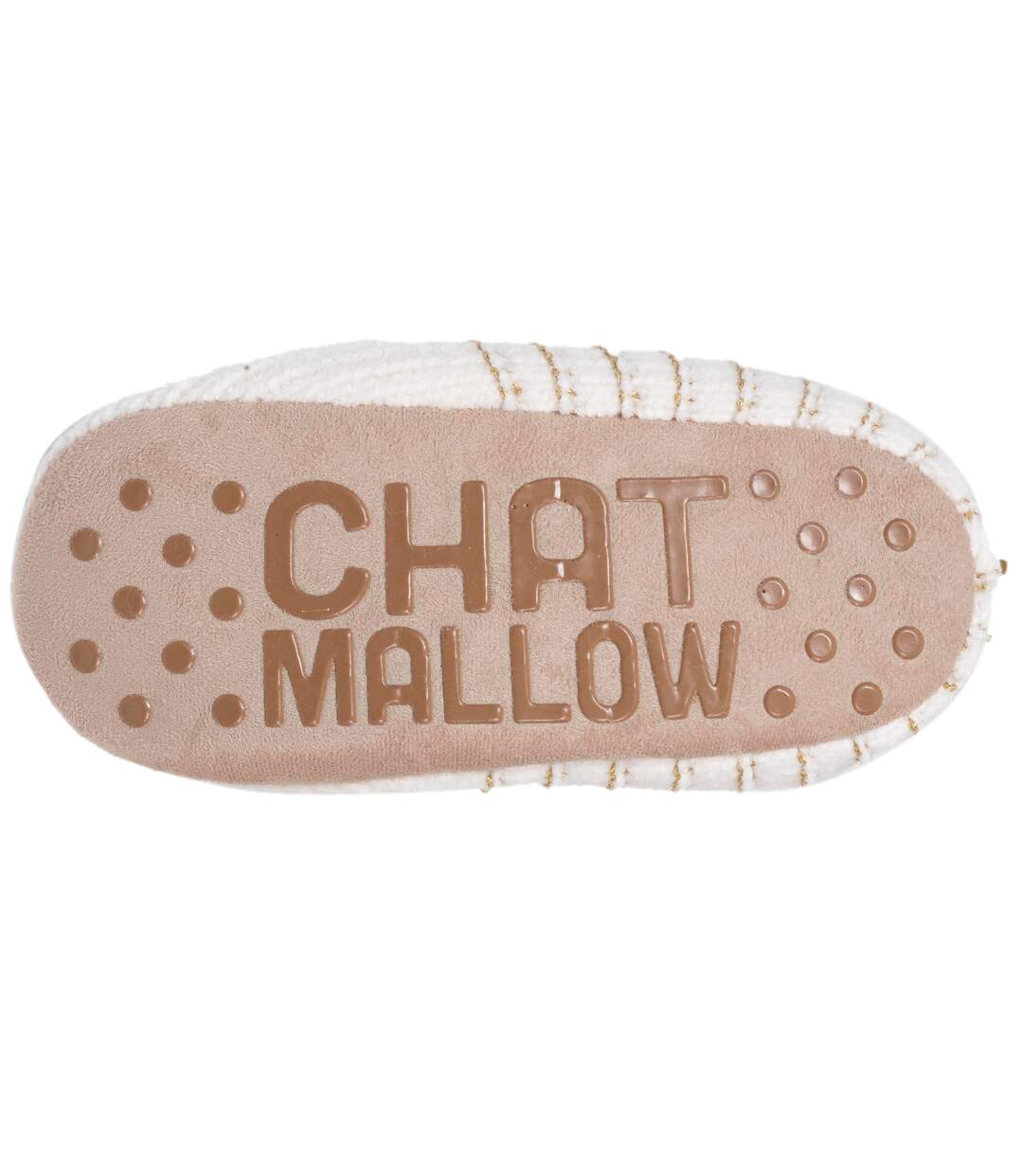 Isotoner Chaussettes d'intérieur femme maille chenille - fourrées, antidérapantes-4