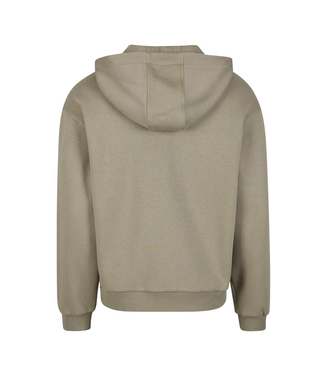 Sweat À Capuche À Fermeture Éclair Pour Hommes Olive Pâle Build Your Brand-2