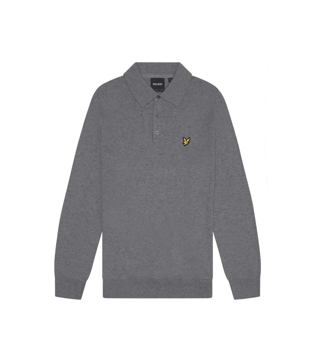 Polo homme gris chiné Lyle & Scott Lyle & Scott