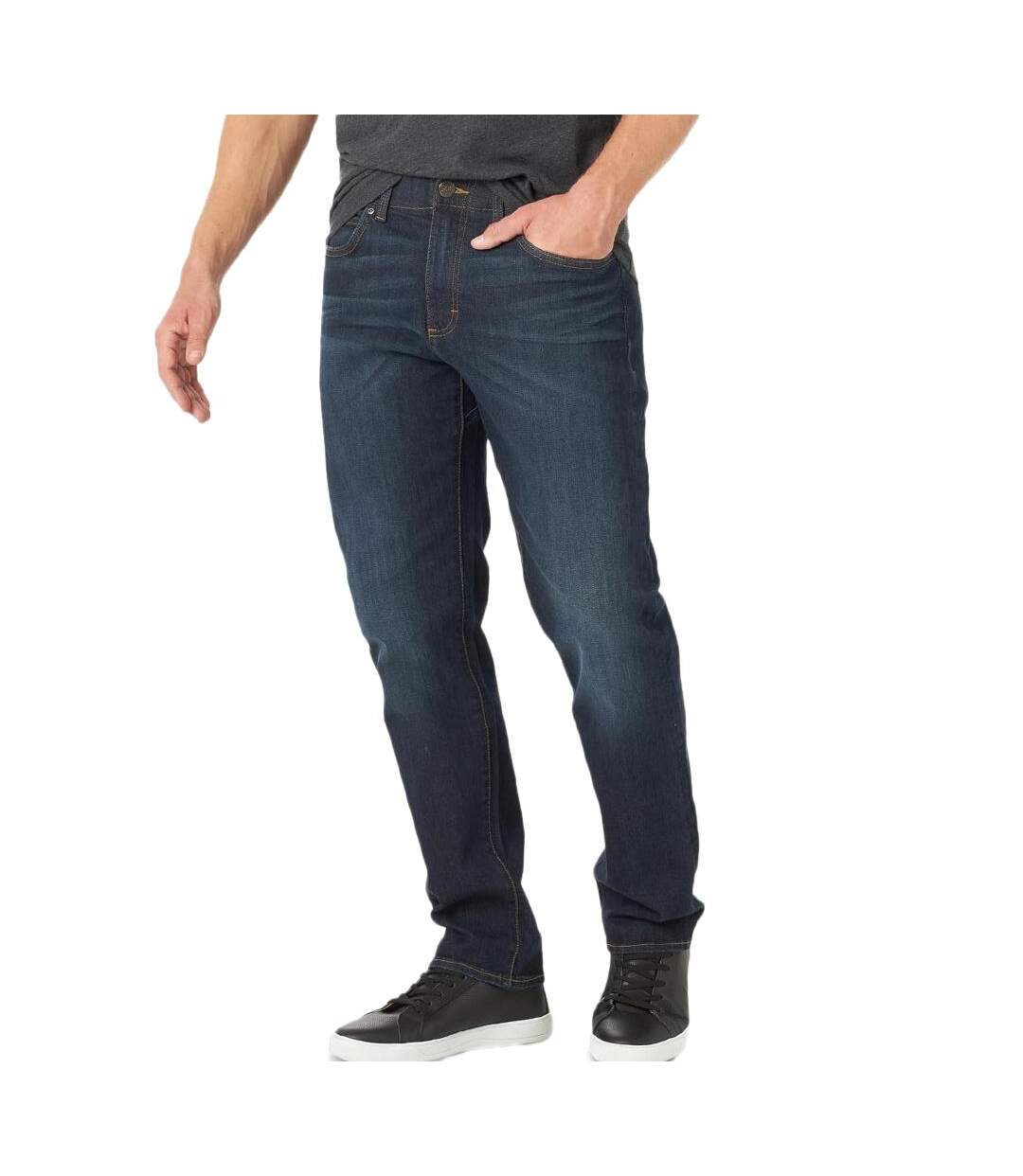 Jean athletic tapered bleu foncé homme lee strike-1