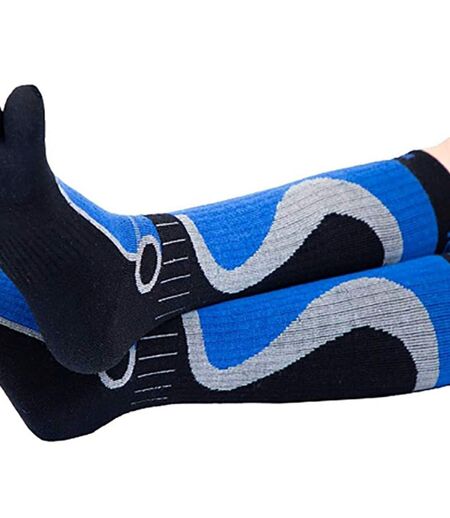 Knee-High Sports Toe Socks - 1 Pack Ski/Snow Toe Socks for Men and Women