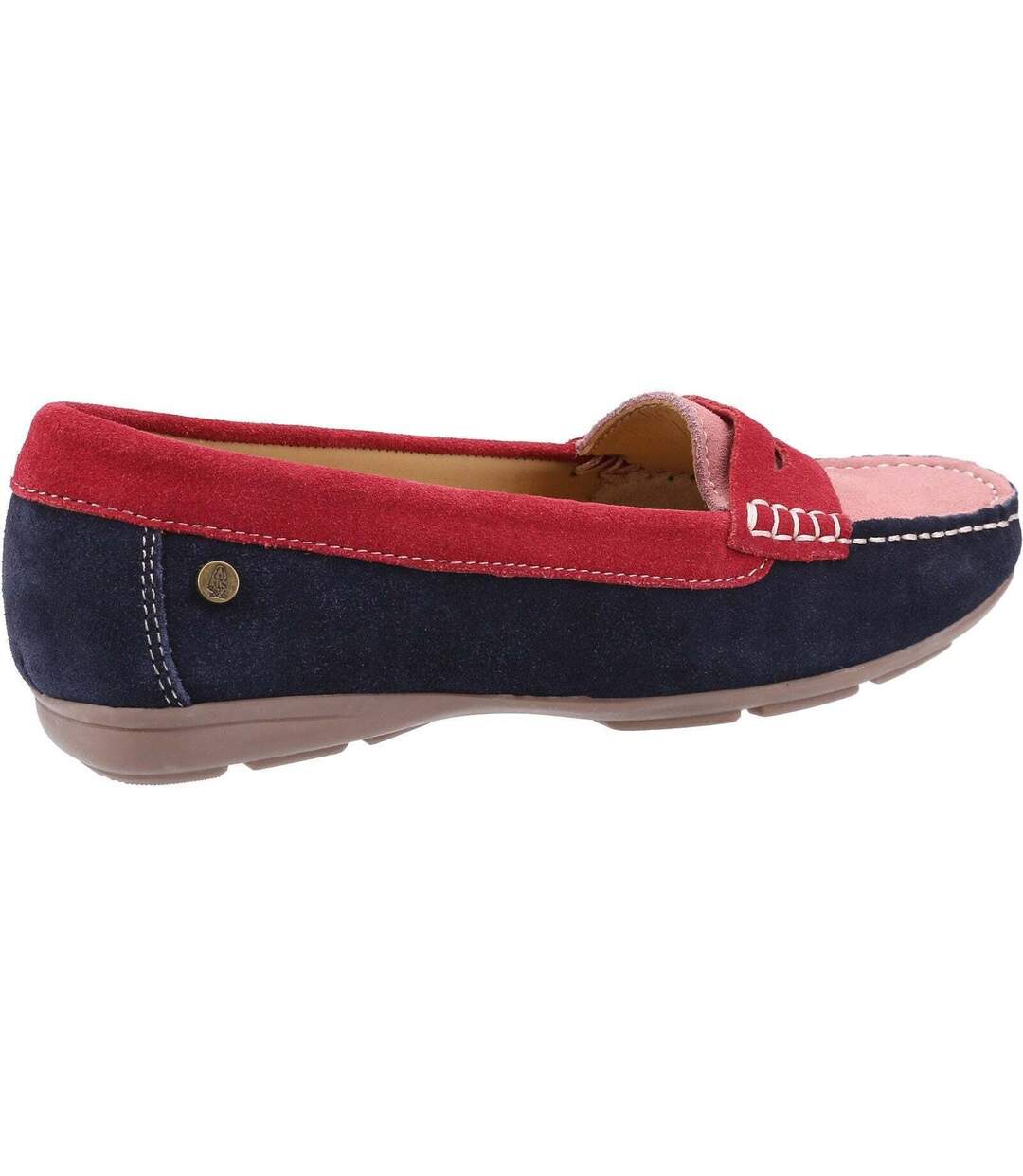 Mocassins margot femme rouge / rose / bleu marine Hush Puppies