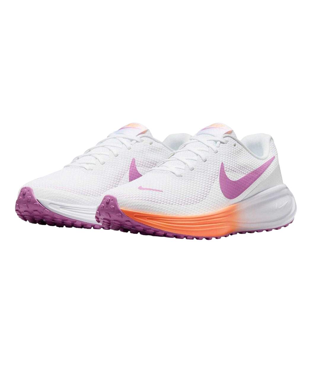 Womens/ladies Revolution 8 Trainers White Nike-4