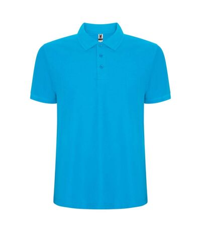 Polo pegaso premium homme turquoise vif Roly