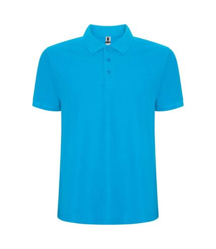 Polo pegaso premium homme turquoise vif Roly