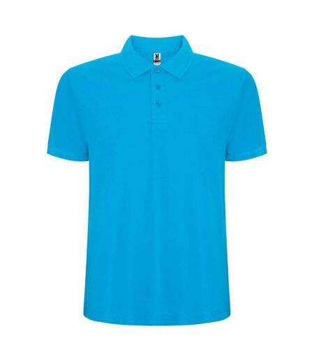 Polo pegaso premium homme turquoise vif Roly