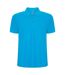 Polo pegaso premium homme turquoise vif Roly